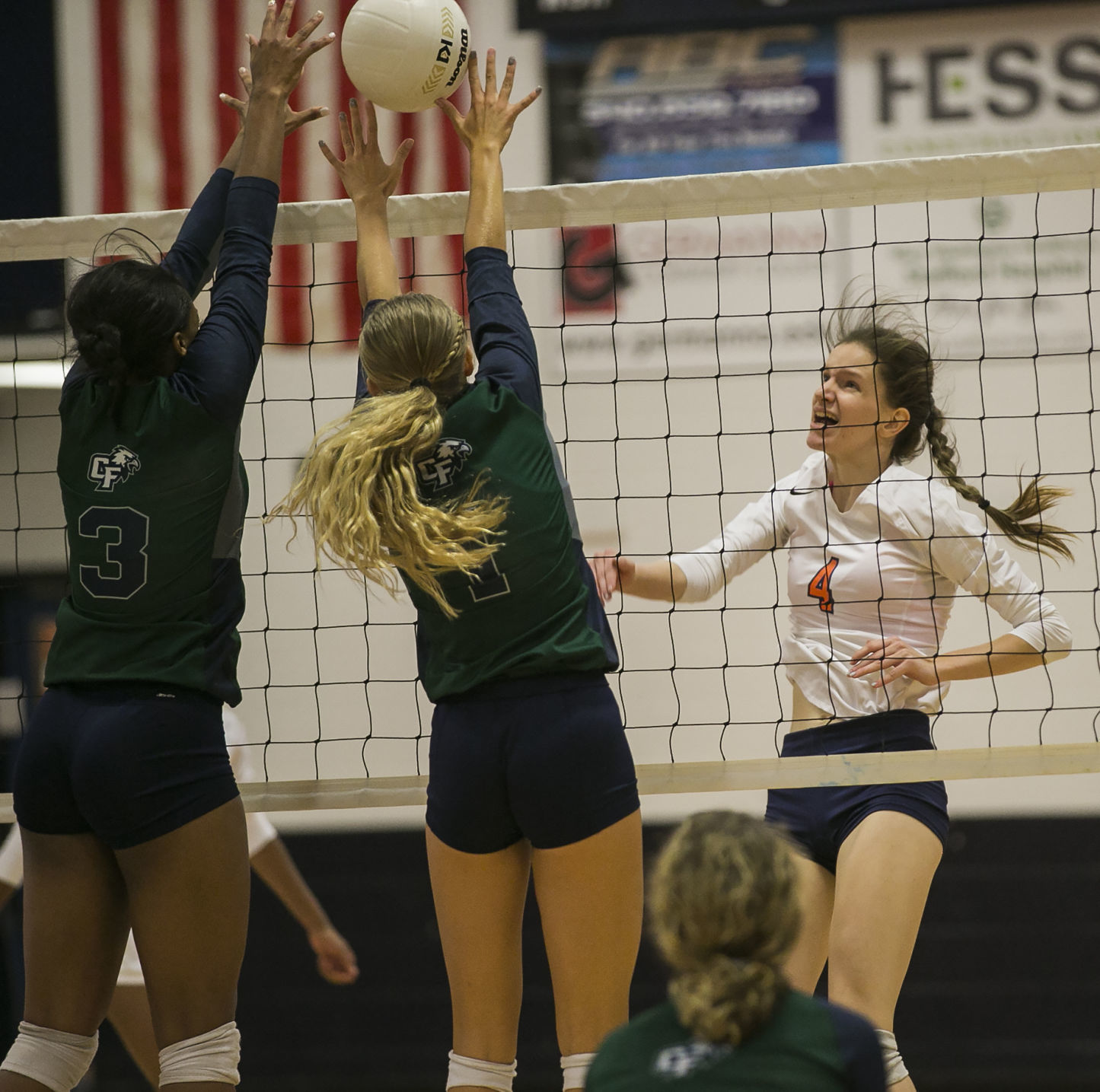 Colonial Forge at North Stafford volleyball